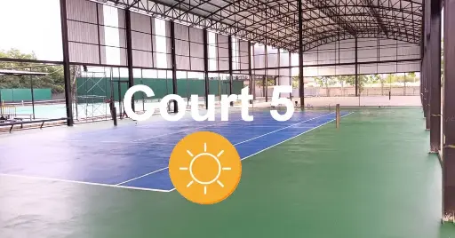 Court 5 Booking (day rate)