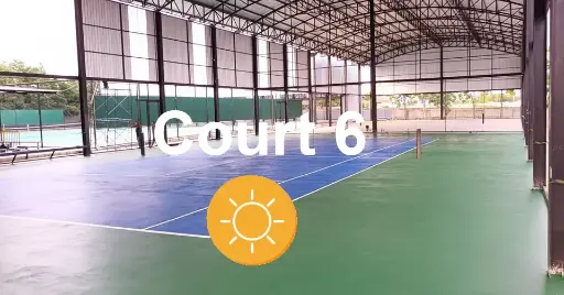 Court 6 Booking (day rate)
