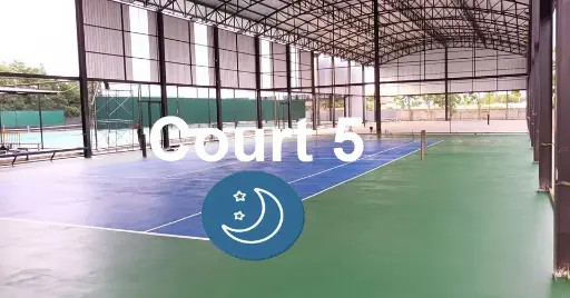 Court 5 Booking (night rate)