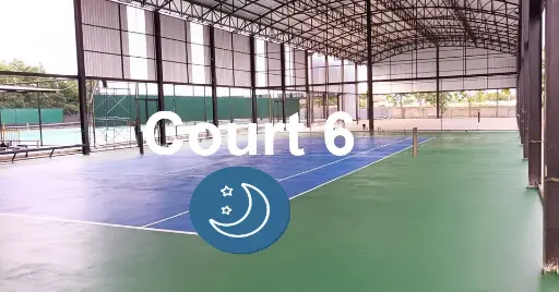 Court 6 Booking (night rate)